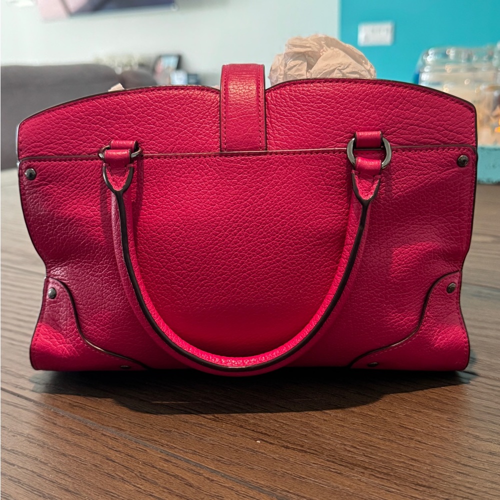 Coach MERCER SATCHEL 24 WITH TEA ROSE satchel crossbody - Picture 3 of 11